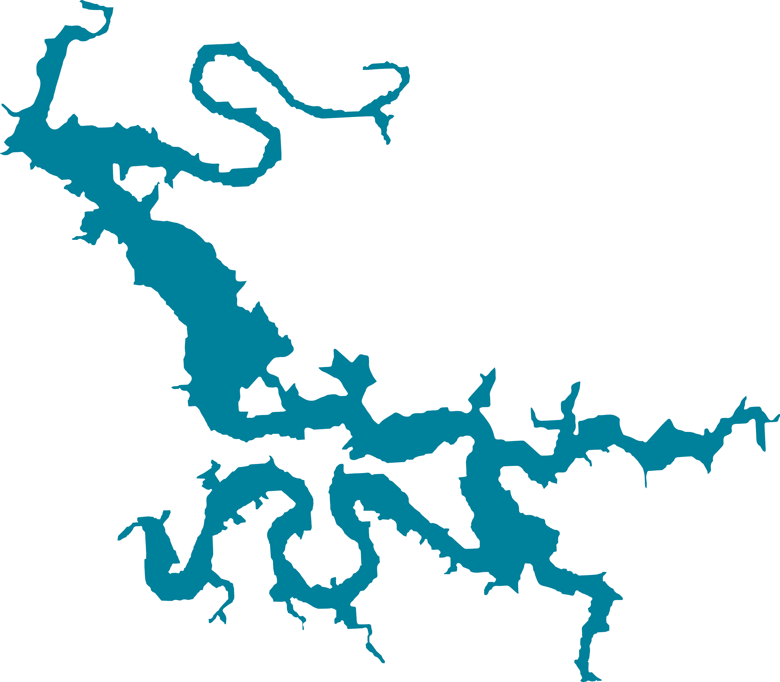 PK Lake Map Graphic